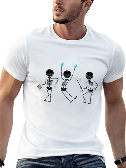 Doctor Skeleton Crew Neck T-Shirt