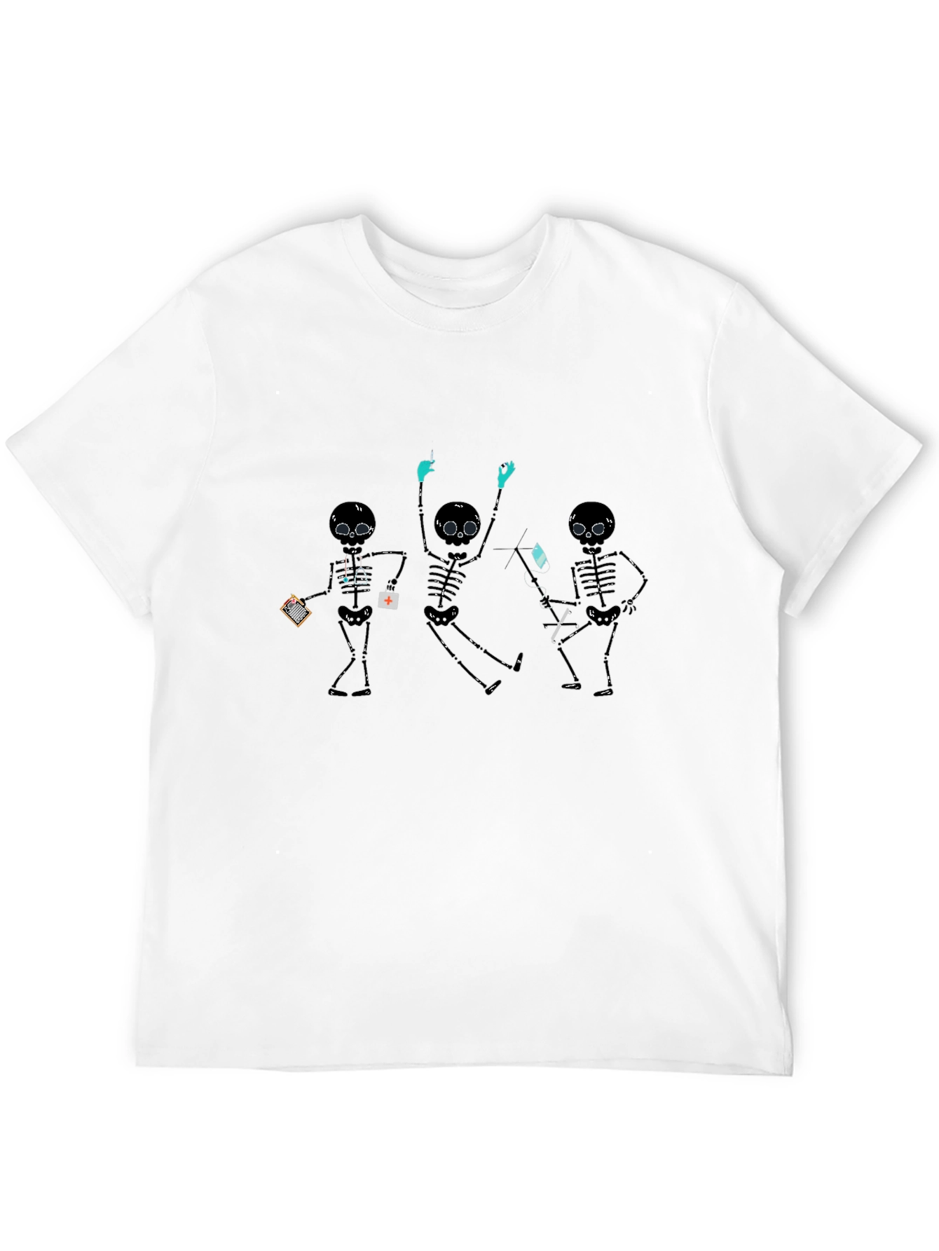 Doctor Skeleton Crew Neck T-Shirt