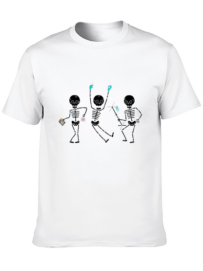Doctor Skeleton Crew Neck T-Shirt
