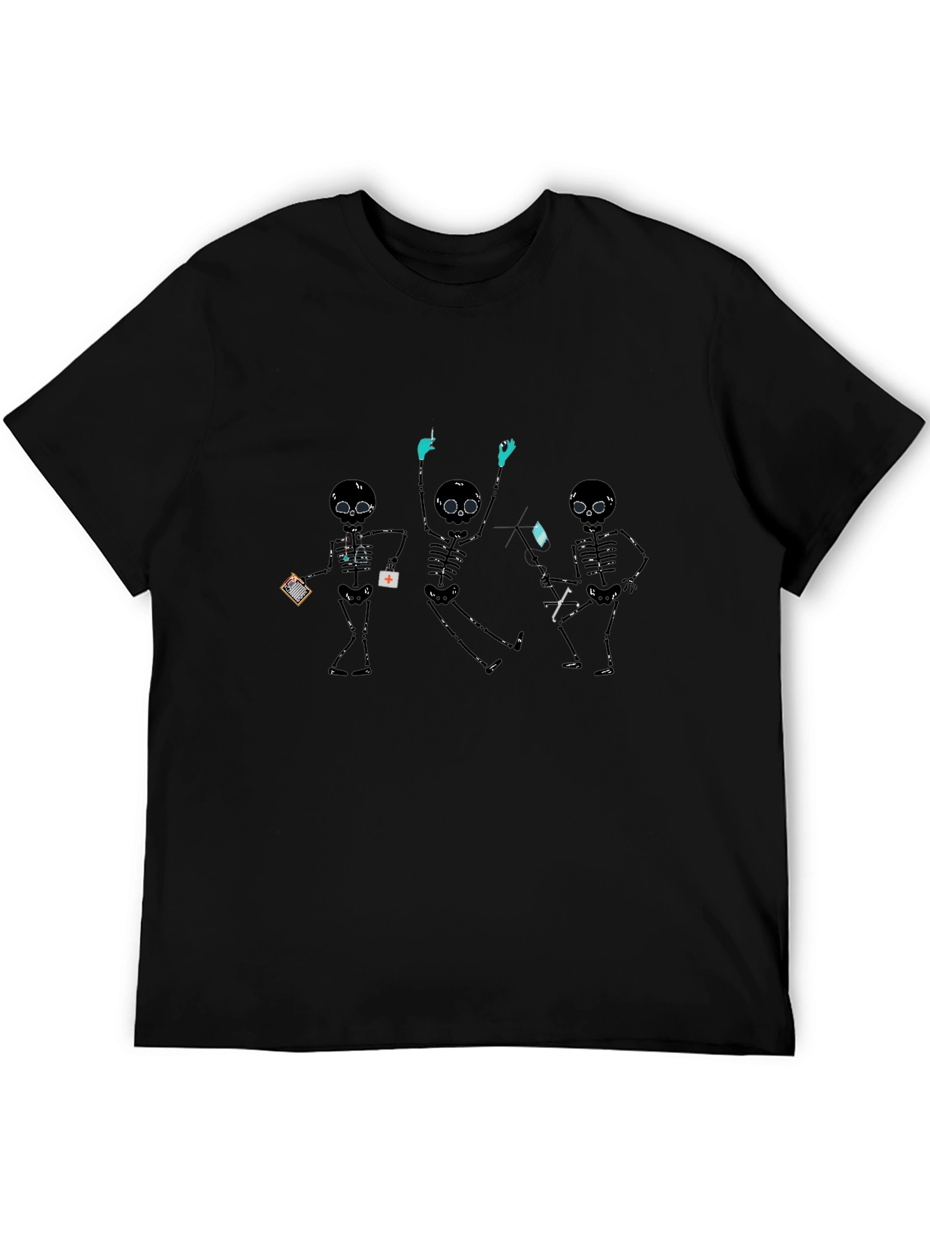 Doctor Skeleton Crew Neck T-Shirt