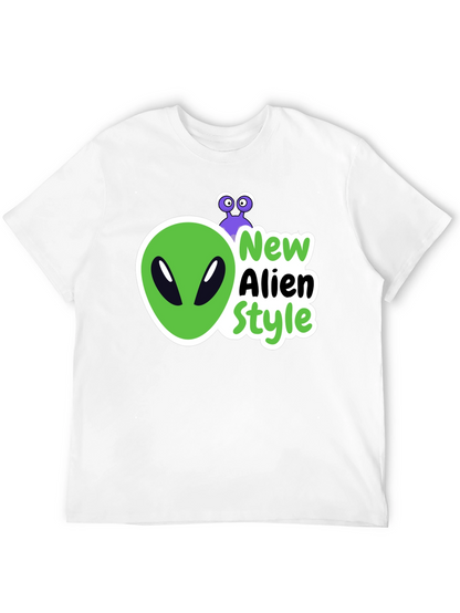 New Alien Style Black T-Shirt