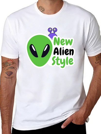 New Alien Style Black T-Shirt
