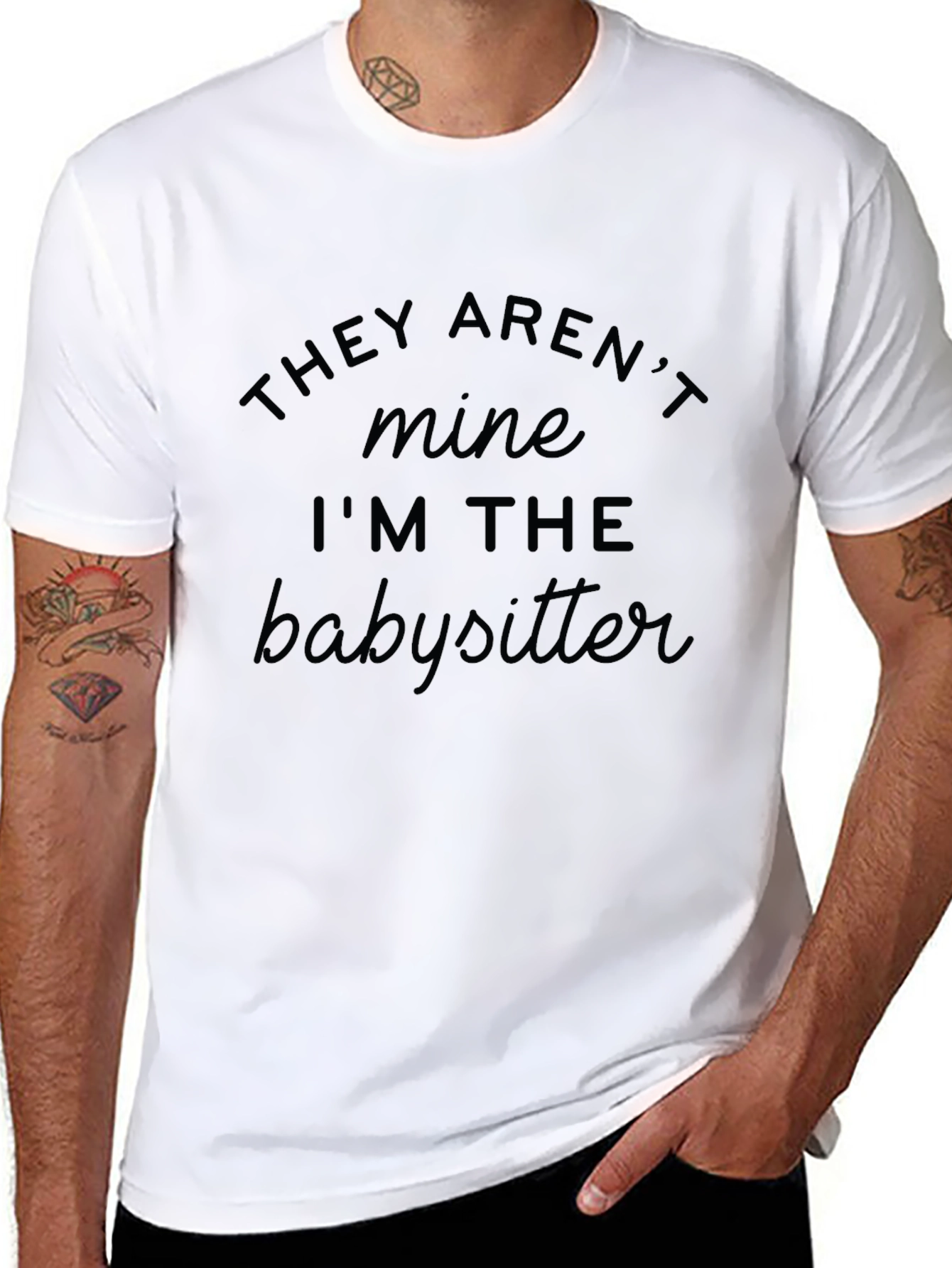 Babysitter Graphic Tee - Novelty Humor T-Shirt