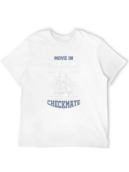 Move in Silence Chess Graphic T-Shirt