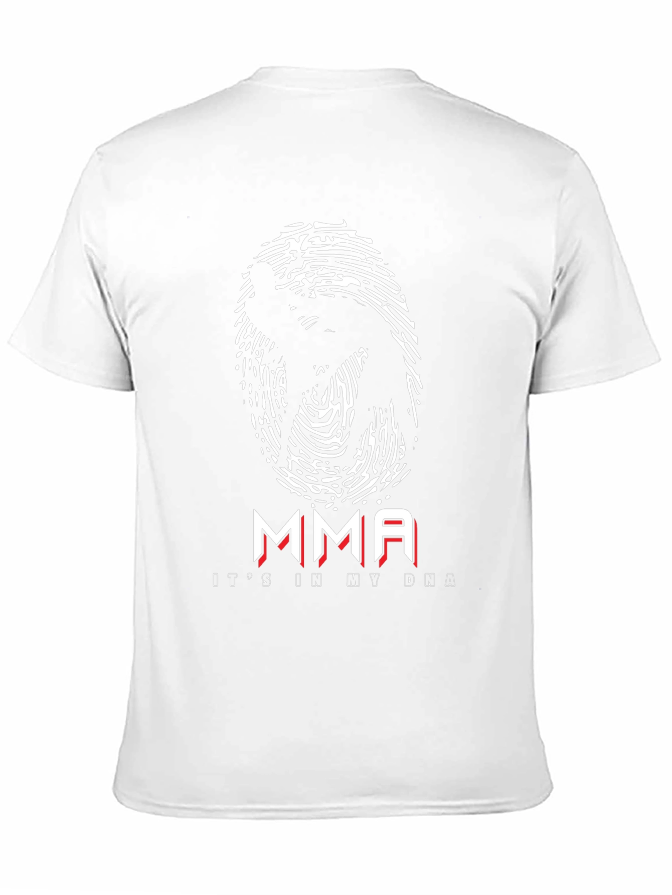 MMA DNA Black T-Shirt - Martial Arts Design