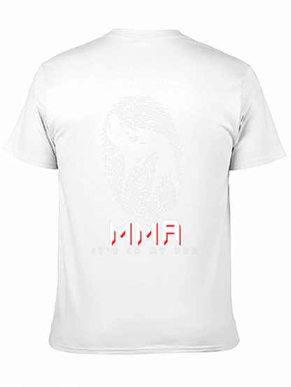 MMA DNA Black T-Shirt - Martial Arts Design