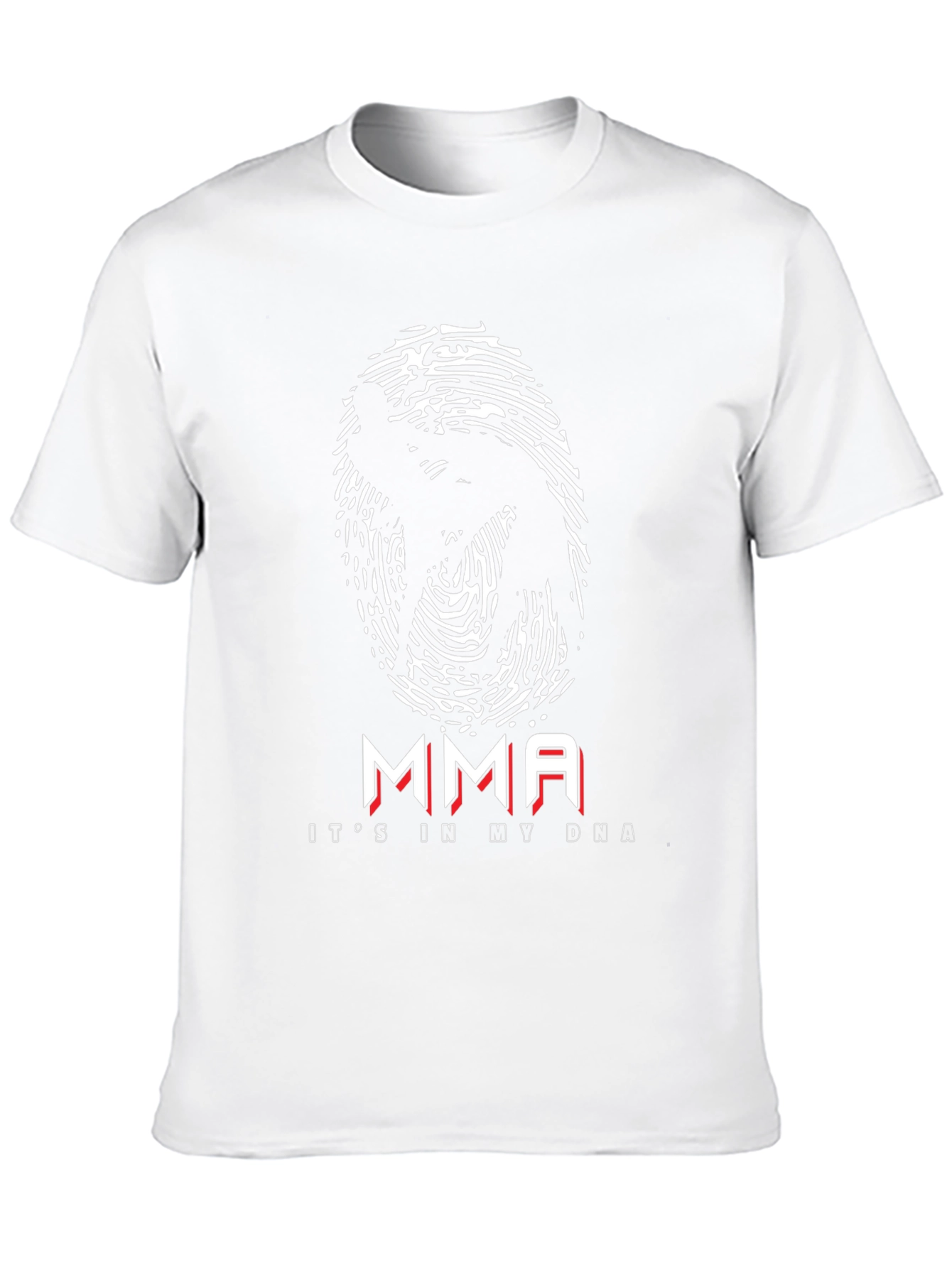 MMA DNA Black T-Shirt - Martial Arts Design