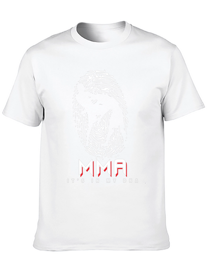 MMA DNA Black T-Shirt - Martial Arts Design