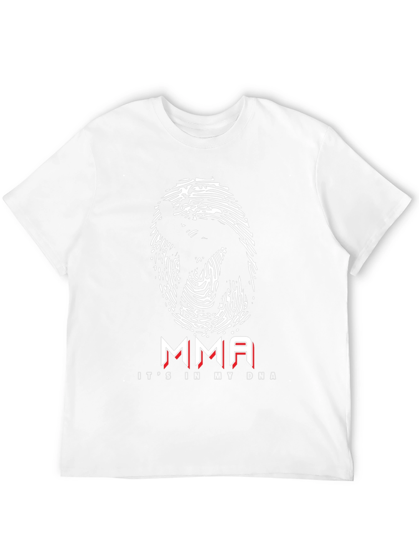 MMA DNA Black T-Shirt - Martial Arts Design