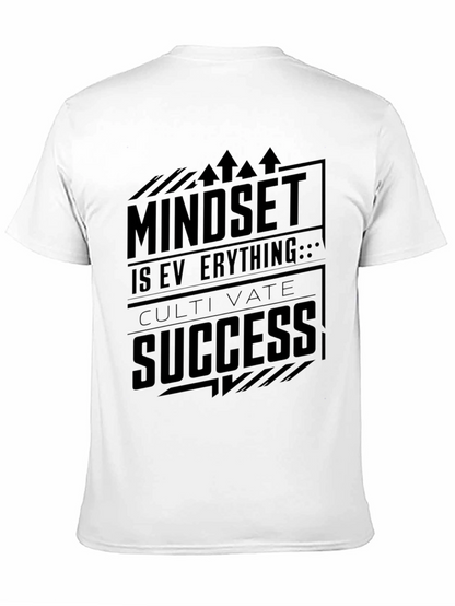 Mindset Success Black Graphic Tee