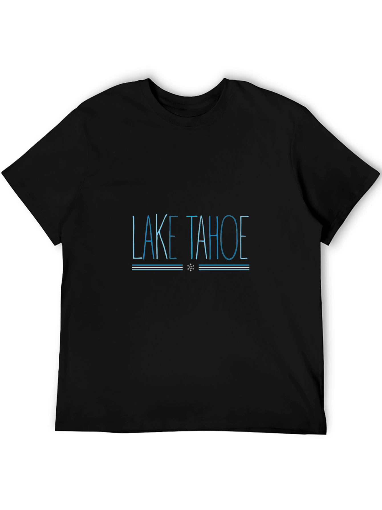 Lake Tahoe Black T-Shirt