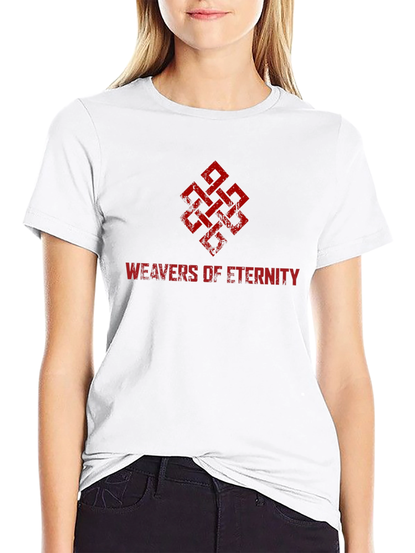 Weavers of Eternity Graphic Tee - Black