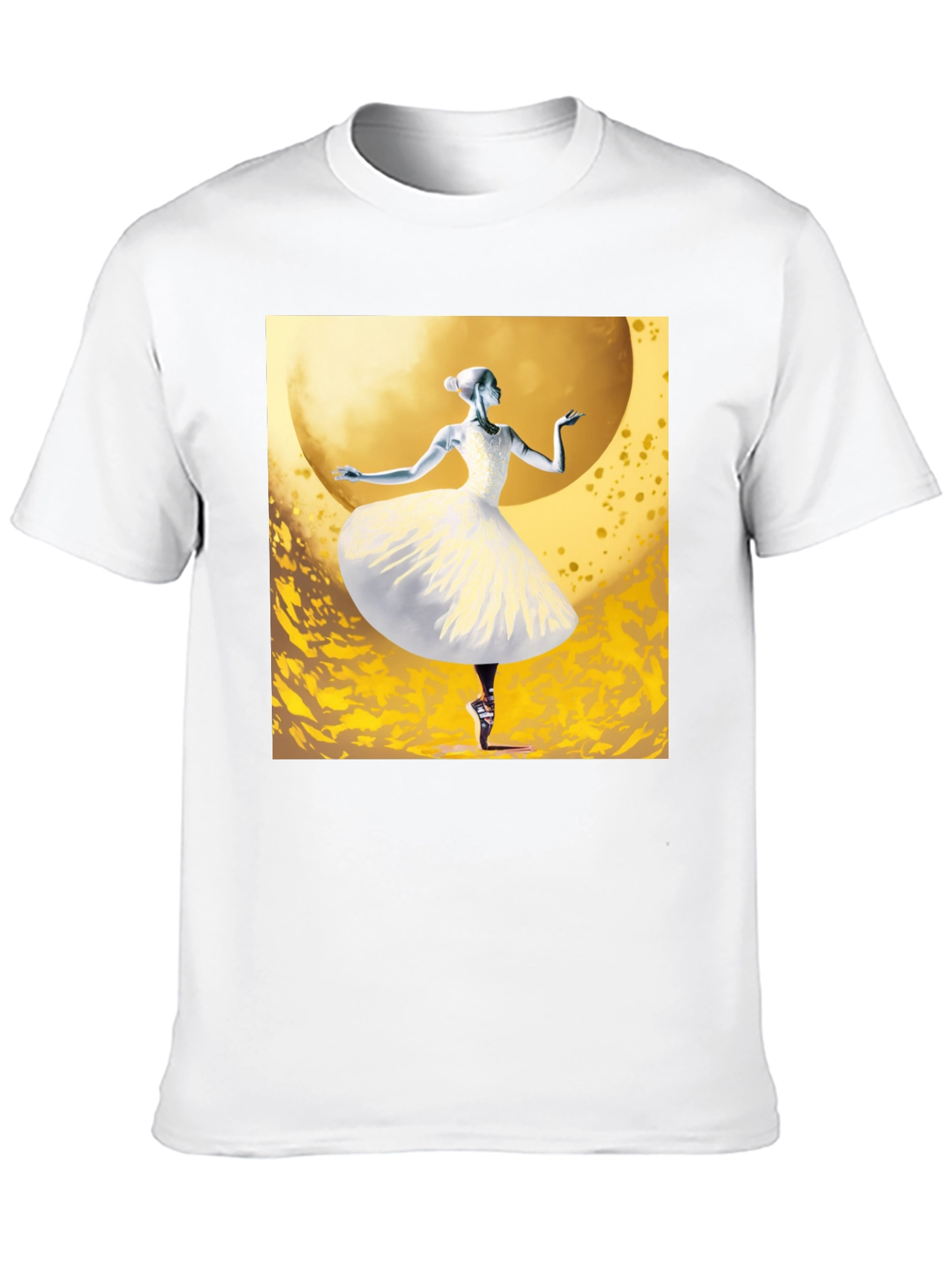 Ballerina Graphic Tee - Unique Dance Design