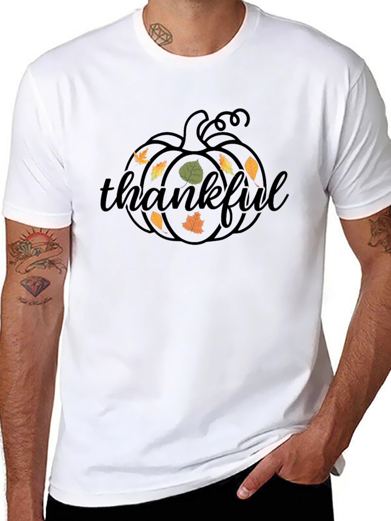 Thankful Pumpkin Fall T-Shirt