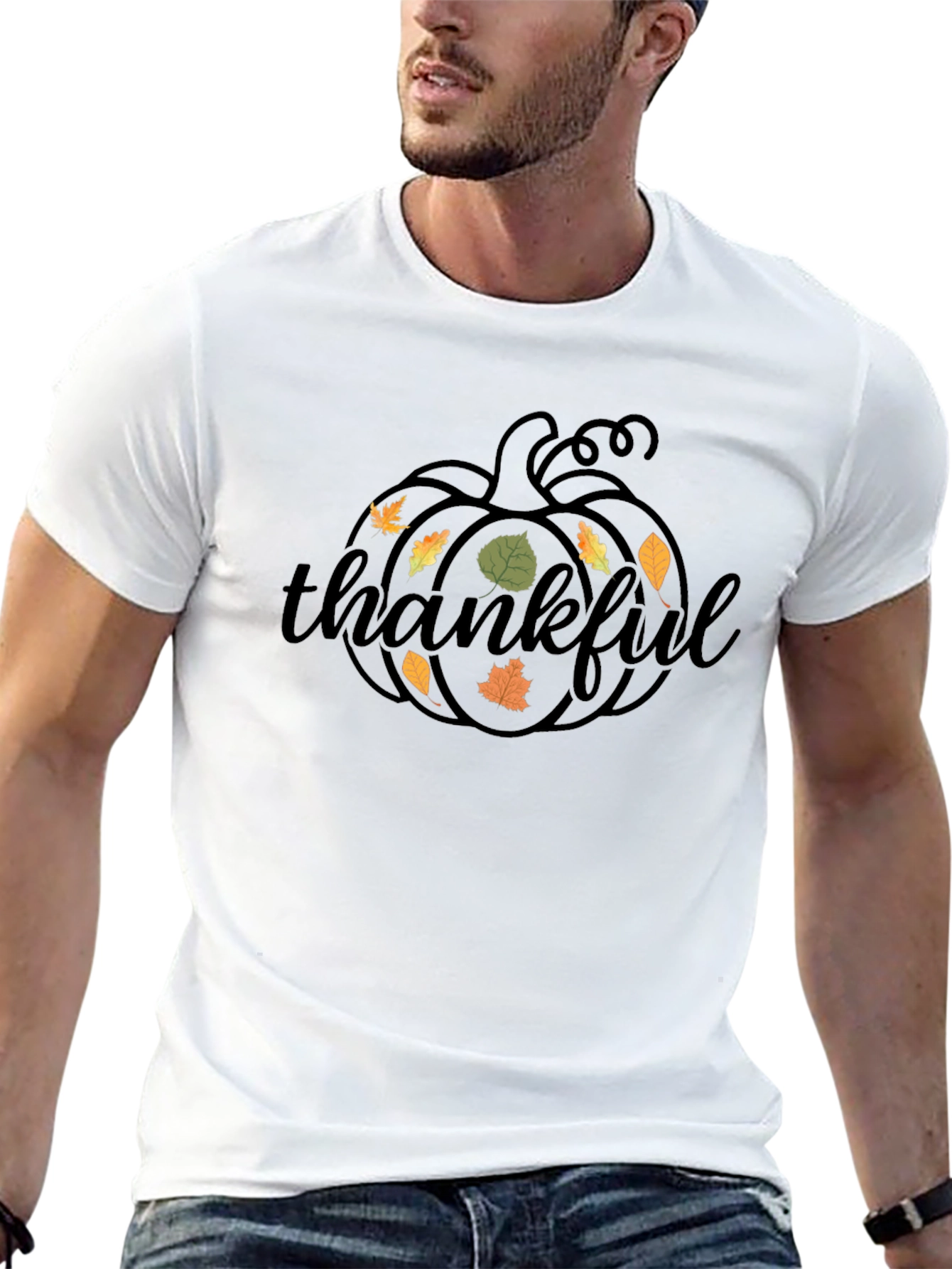 Thankful Pumpkin Fall T-Shirt
