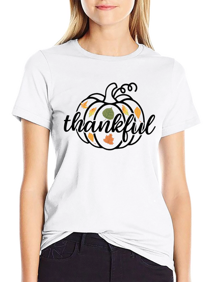 Thankful Pumpkin Fall T-Shirt
