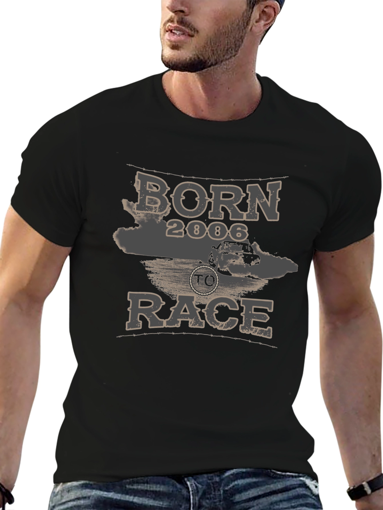 Born to Race 2006 Graphic T-Shirt