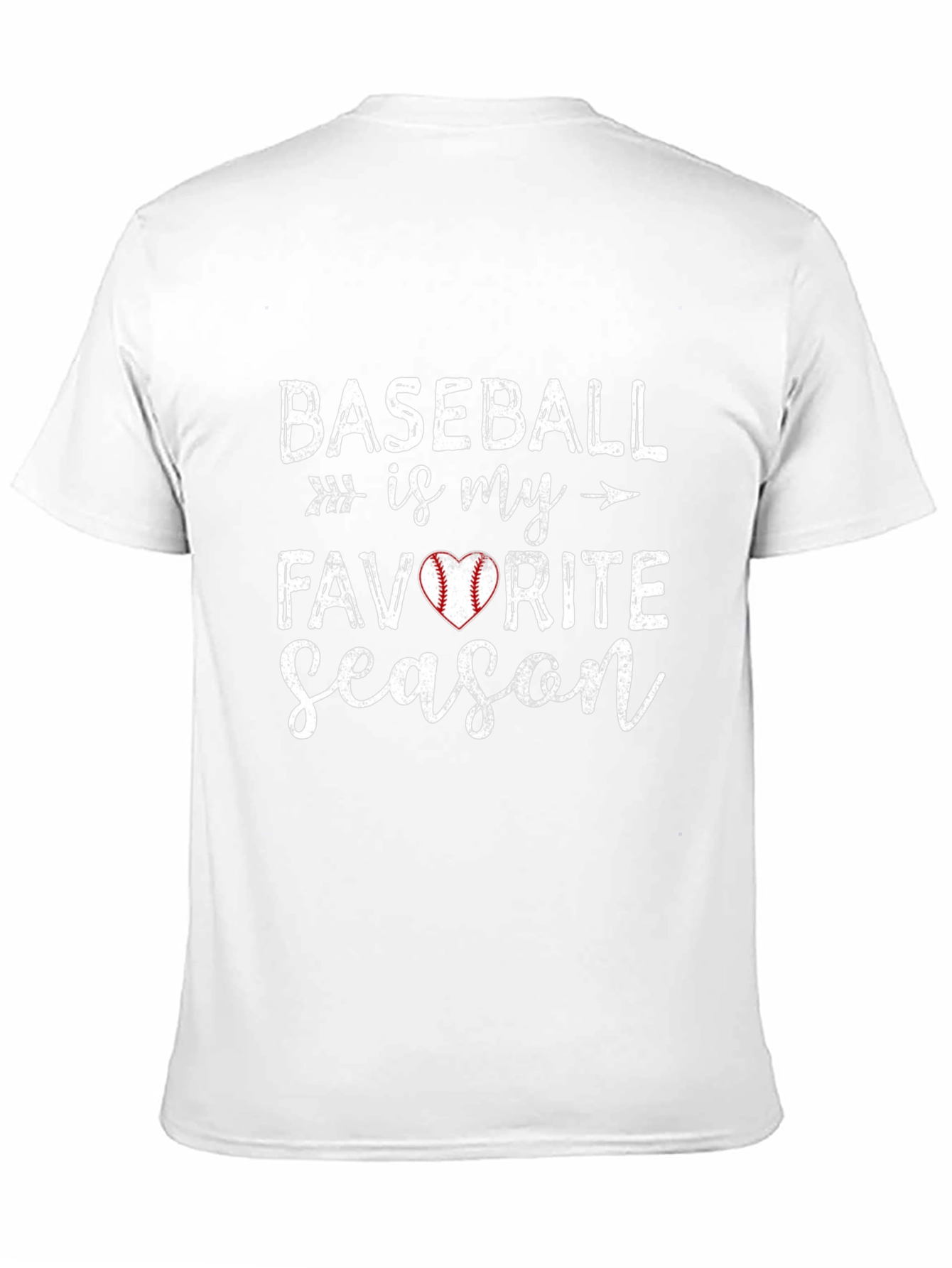 Baseball Is My Favorite Season Graphic Tee