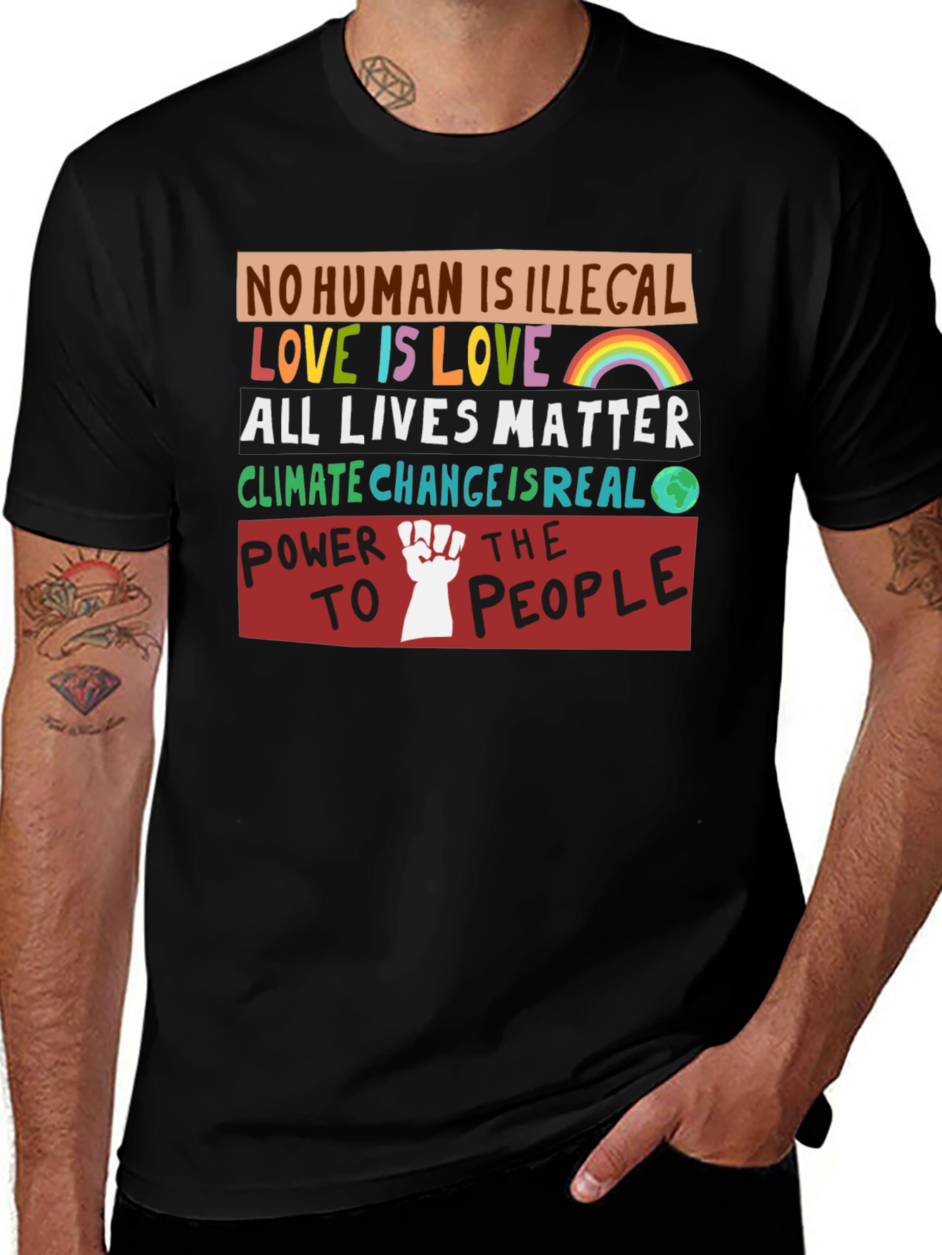 Equality Awareness Graphic Tee