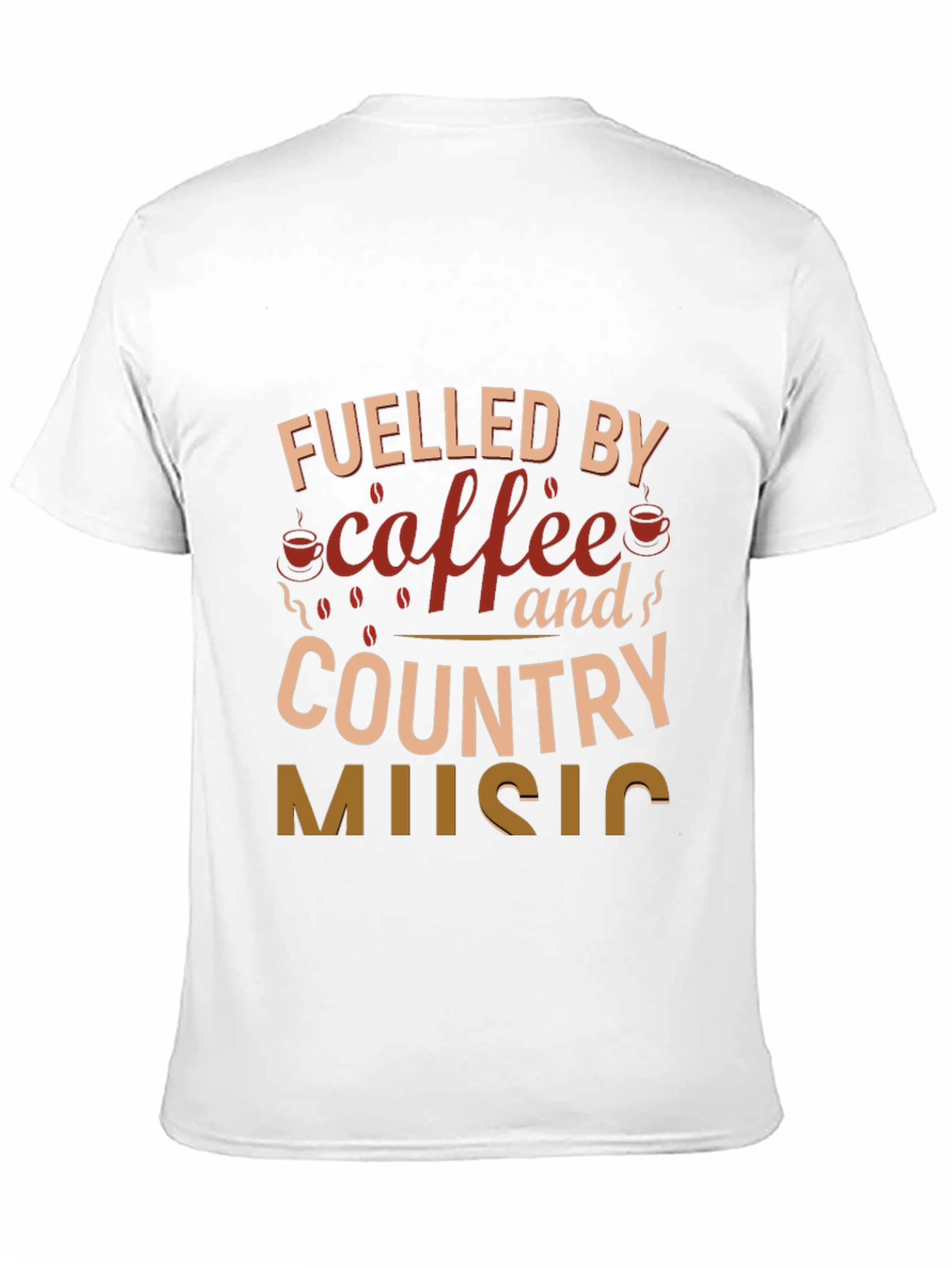 Coffee & Country Music Graphic Tee