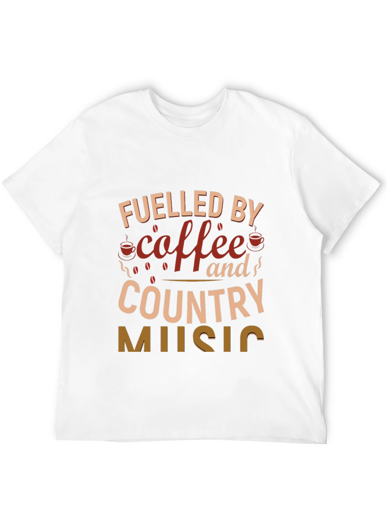 Coffee & Country Music Graphic Tee