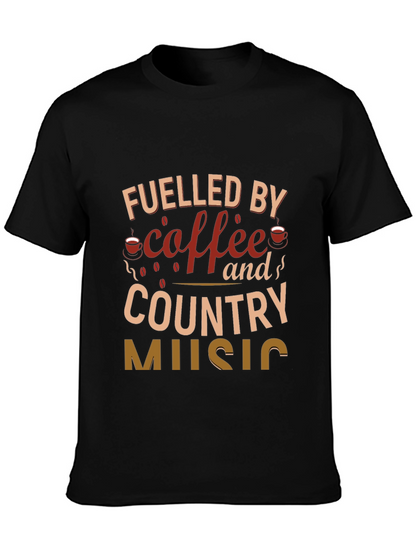 Coffee & Country Music Graphic Tee