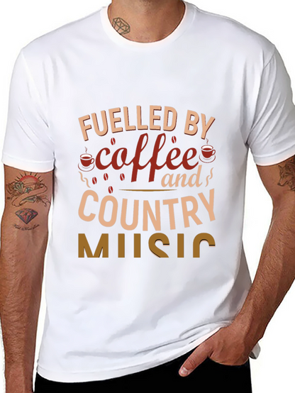 Coffee & Country Music Graphic Tee