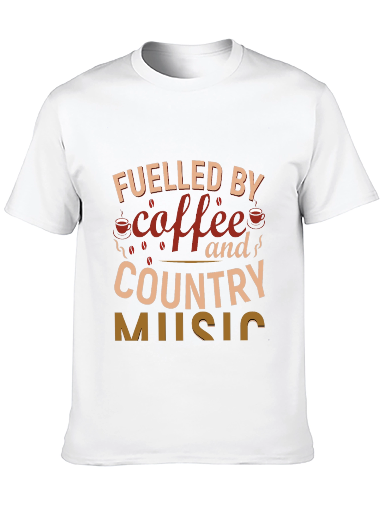 Coffee & Country Music Graphic Tee