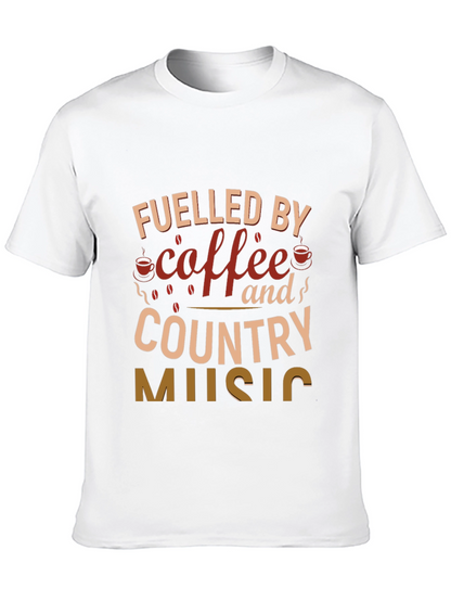 Coffee & Country Music Graphic Tee