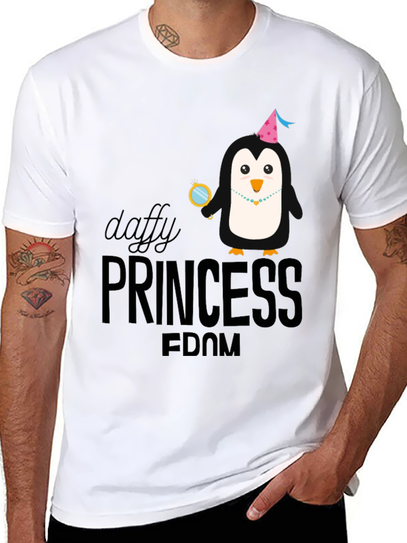 Daffy Princess Fdom T-Shirt Penguin Party