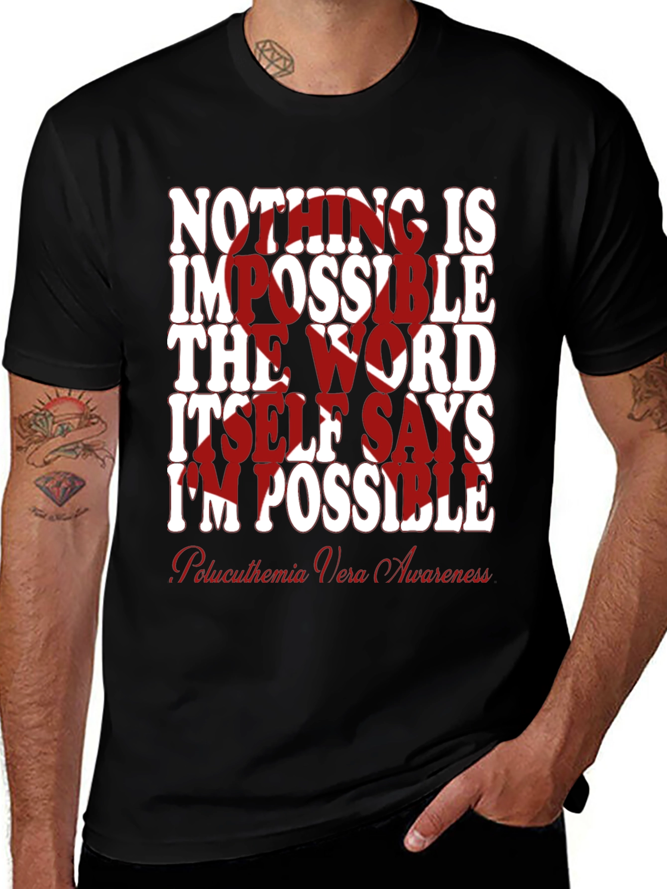 Inspirational Polycythemia Vera Awareness T-Shirt