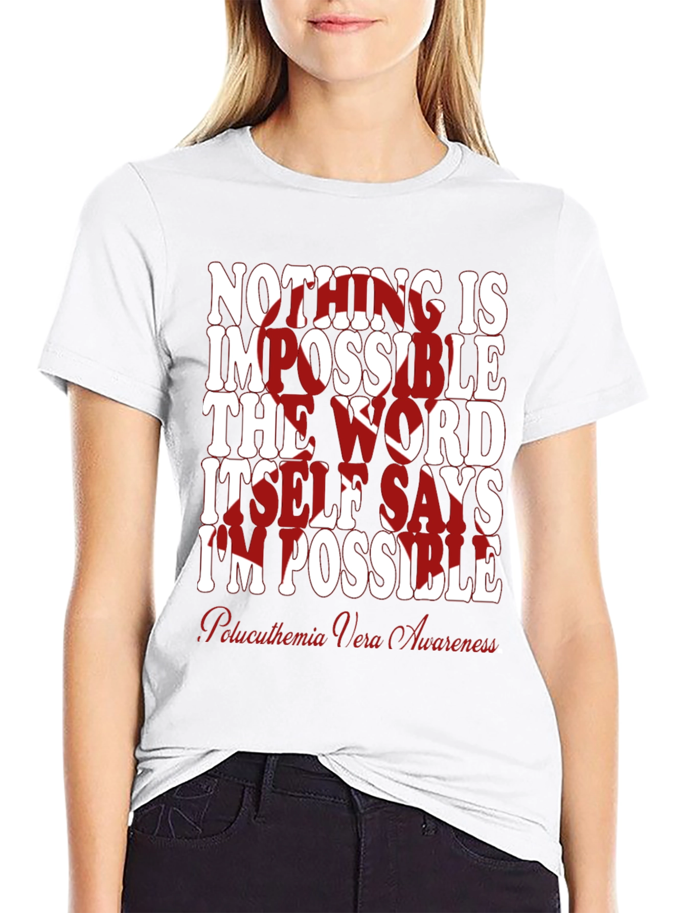 Inspirational Polycythemia Vera Awareness T-Shirt
