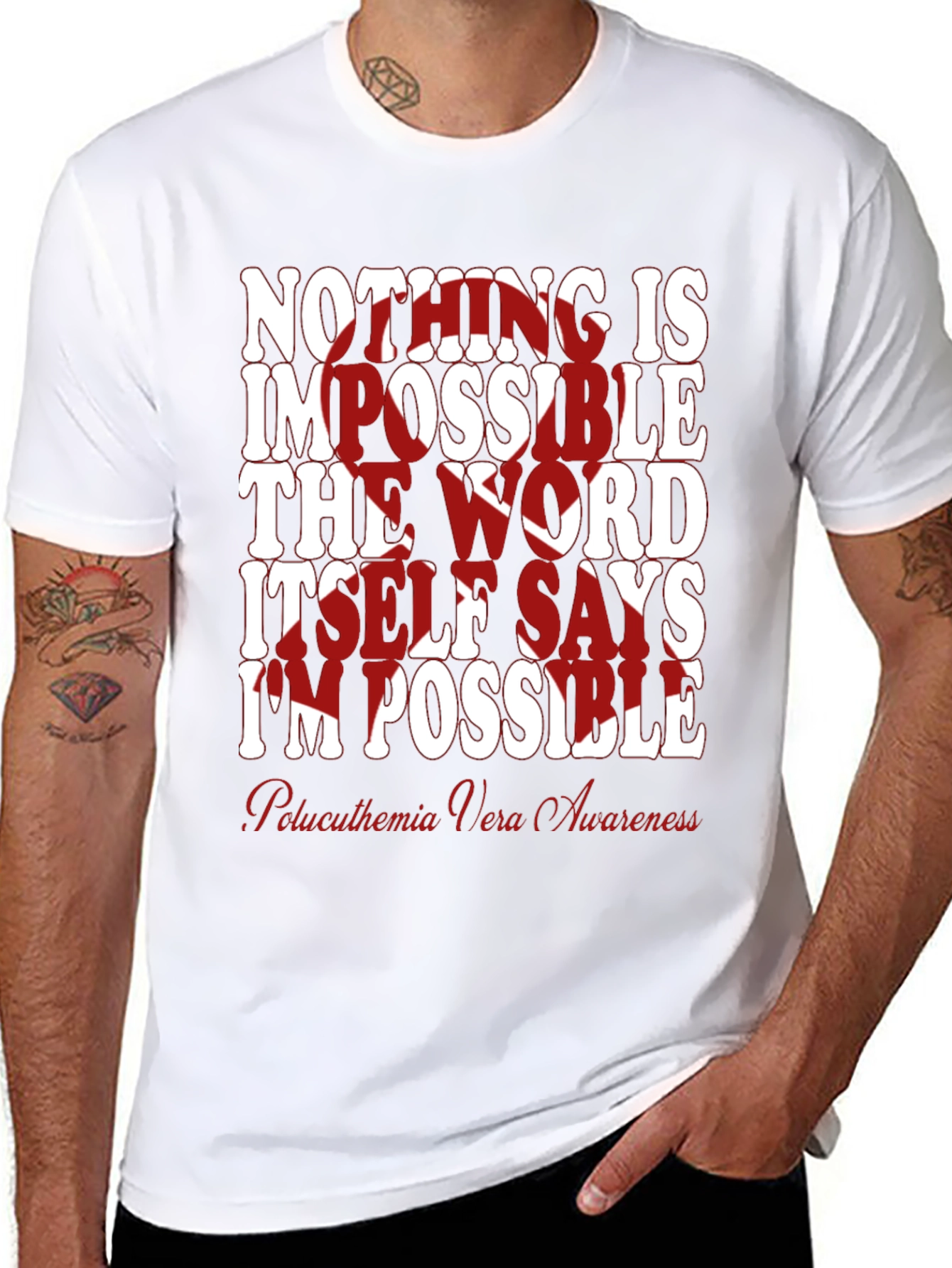 Inspirational Polycythemia Vera Awareness T-Shirt