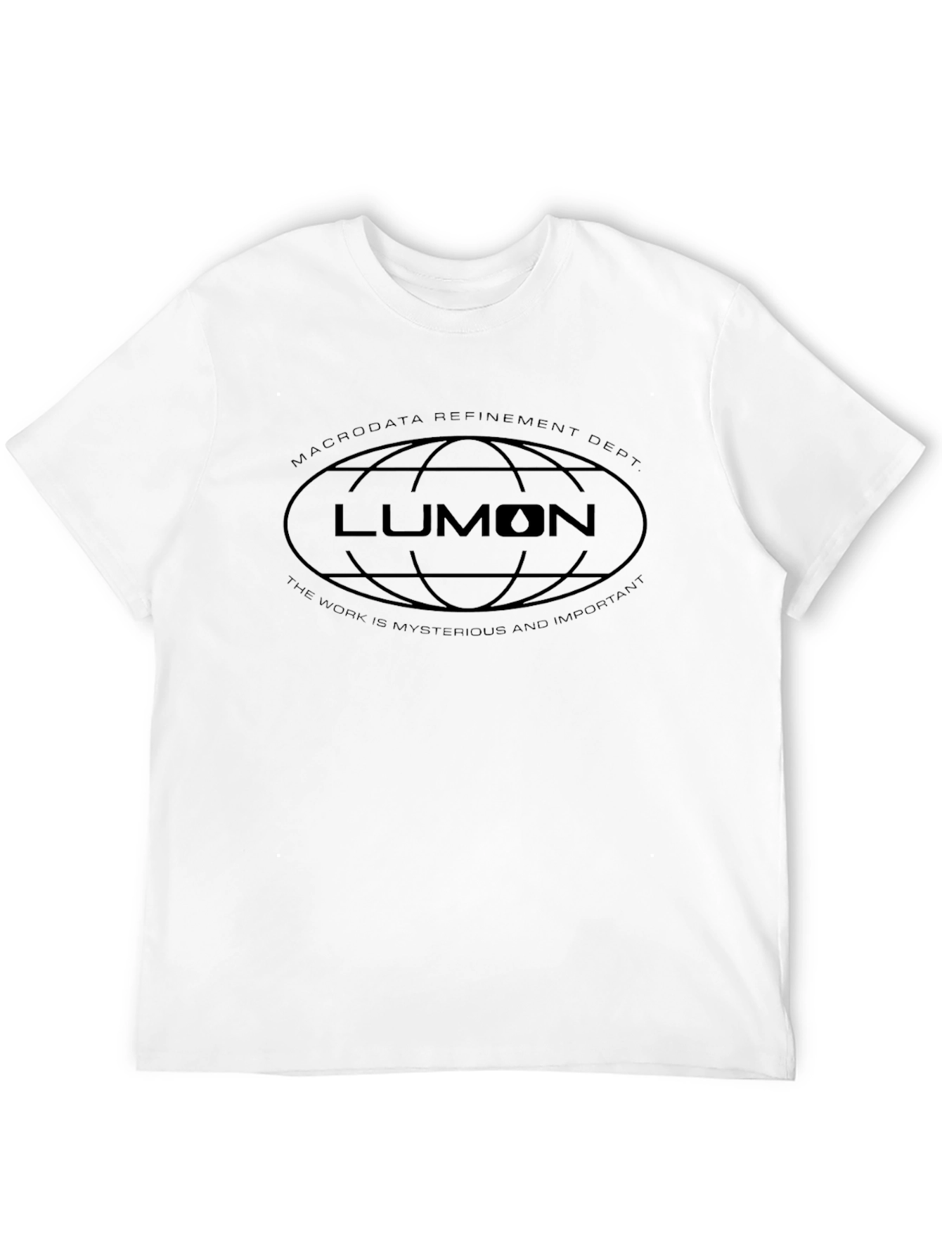 Lumon Macrodata Refinement Dept. T-Shirt - Mysterious Work