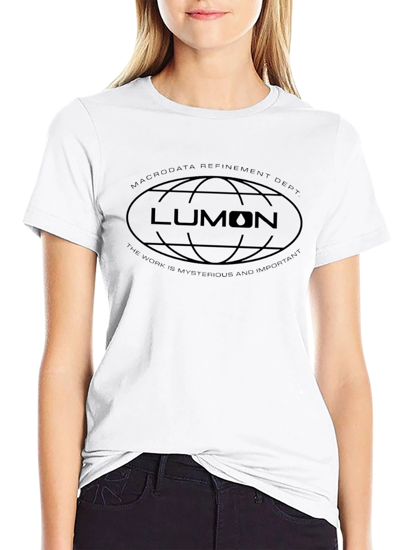 Lumon Macrodata Refinement Dept. T-Shirt - Mysterious Work