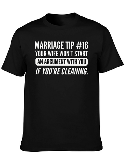 Marriage Tip #16 Graphic T-Shirt