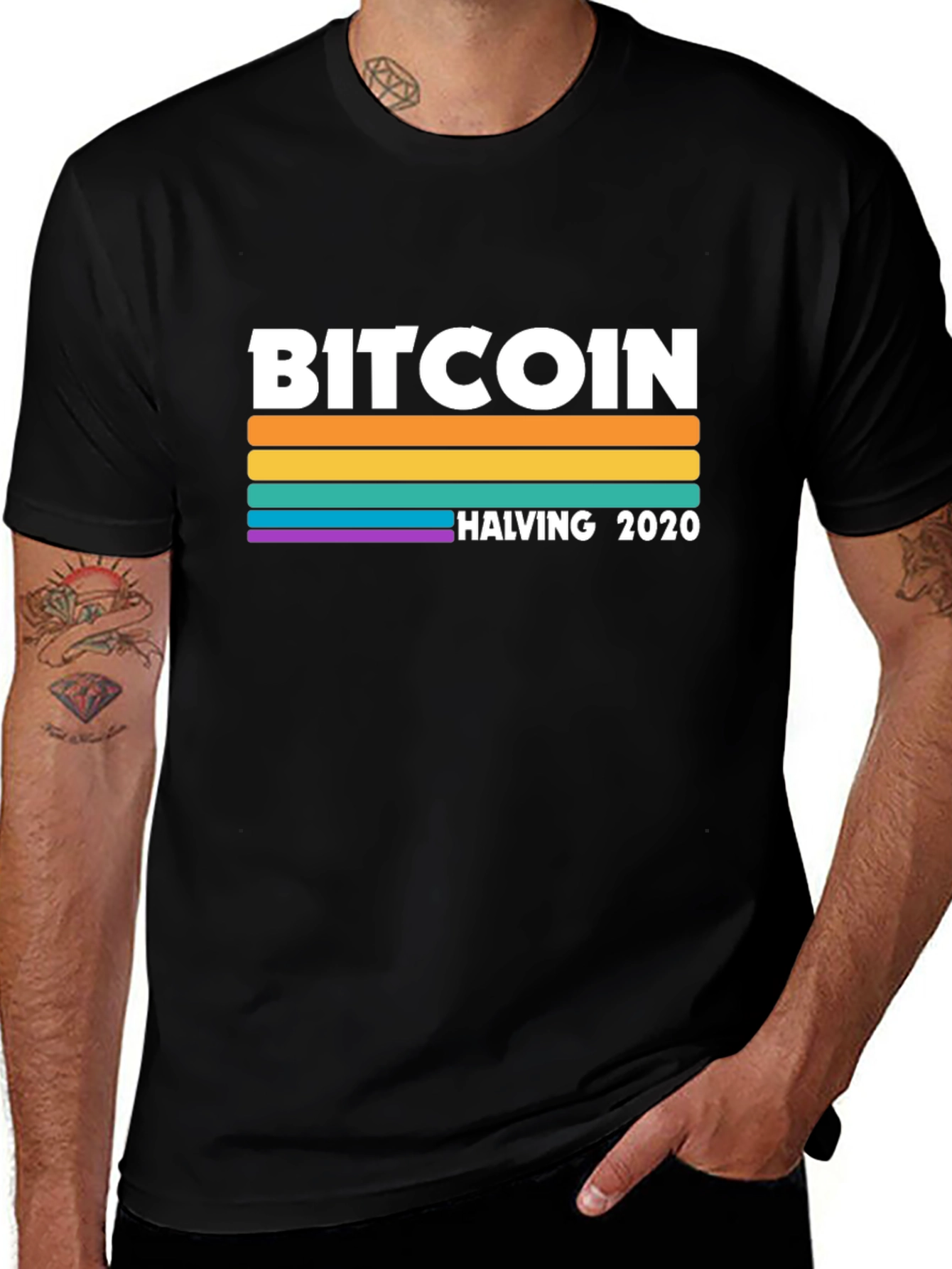 Bitcoin Halving 2020 Graphic T-Shirt