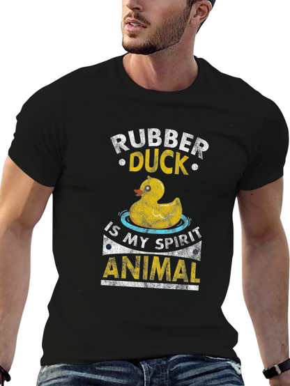 Rubber Duck Spirit Animal Graphic T-Shirt