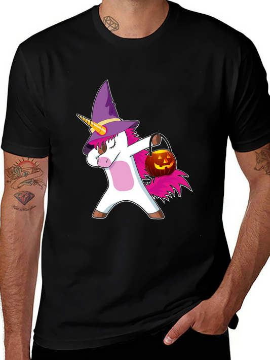 Halloween Unicorn Dab T-Shirt - Spooky Season