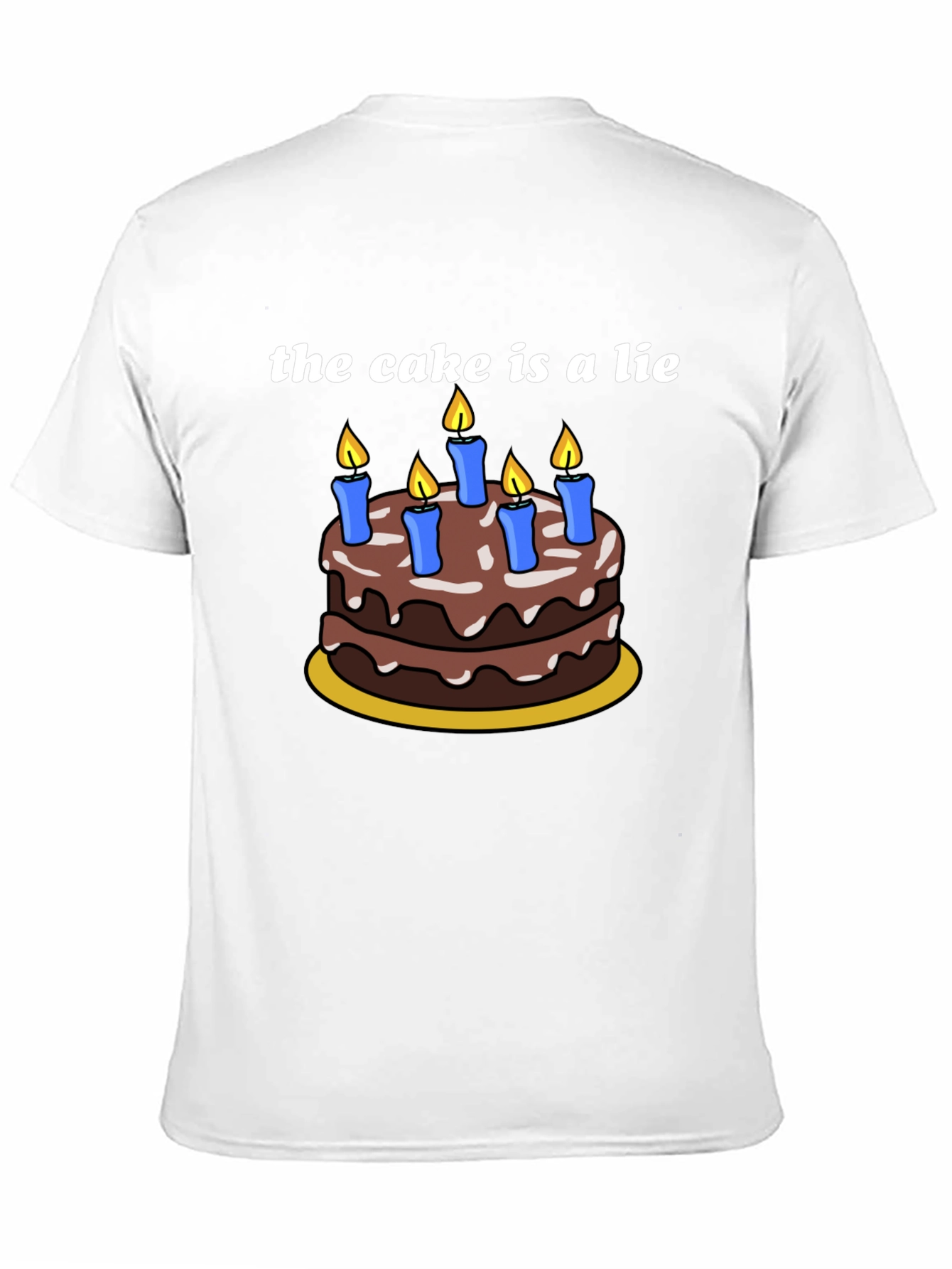 Cake is a Lie Graphic T-Shirt