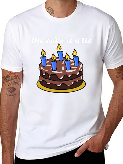 Cake is a Lie Graphic T-Shirt
