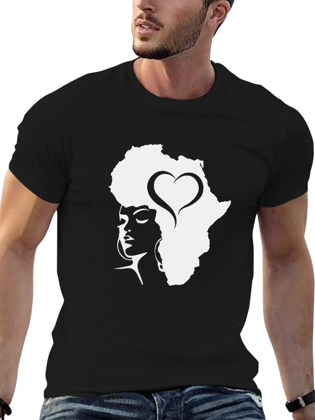 Africa Love Afro Black Pride T-Shirt