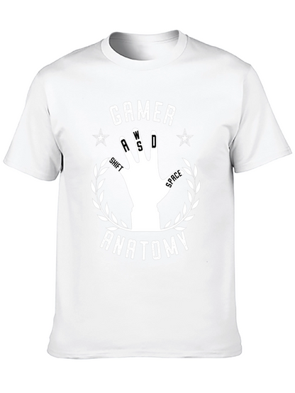 Gamer Anatomy T-Shirt - Gaming Hand Design