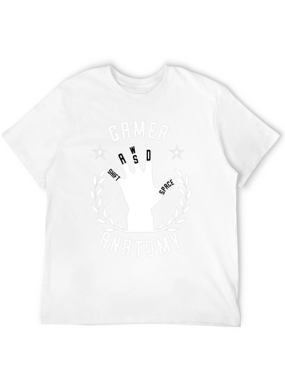 Gamer Anatomy T-Shirt - Gaming Hand Design