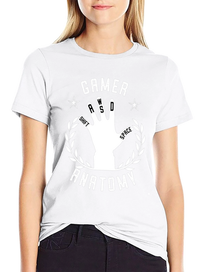 Gamer Anatomy T-Shirt - Gaming Hand Design