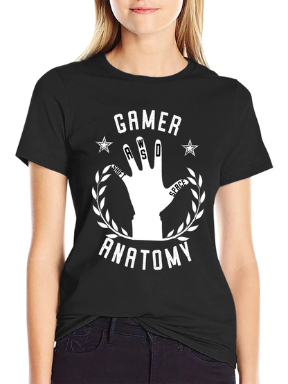 Gamer Anatomy T-Shirt - Gaming Hand Design