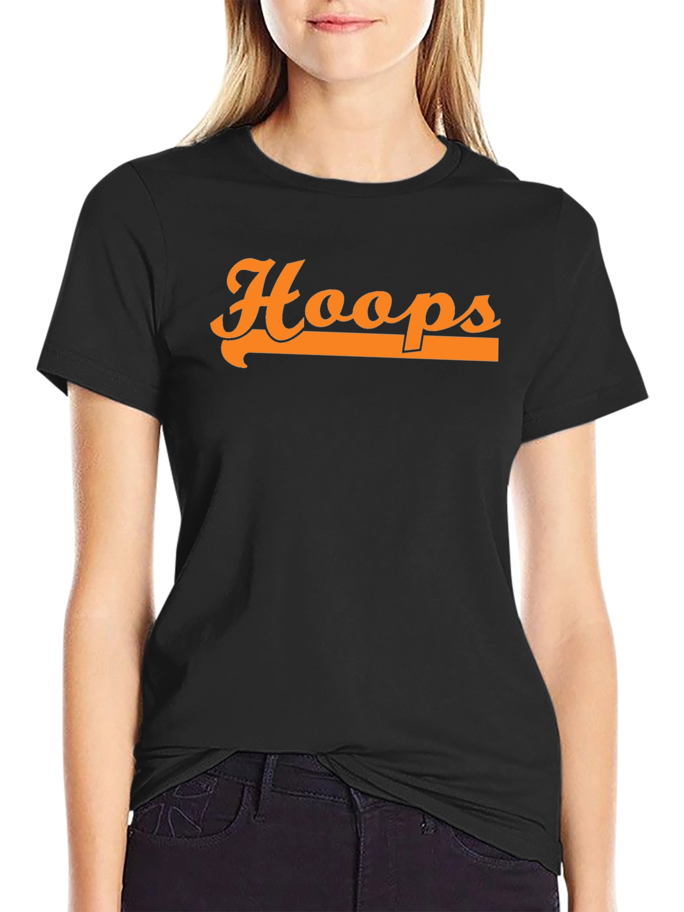 Hoops Graphic Tee - Retro Basketball T-Shirt