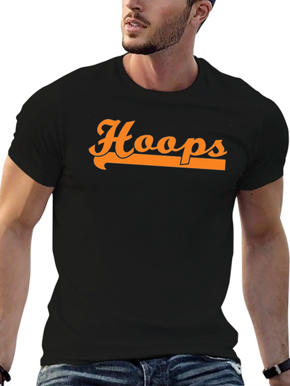 Hoops Graphic Tee - Retro Basketball T-Shirt