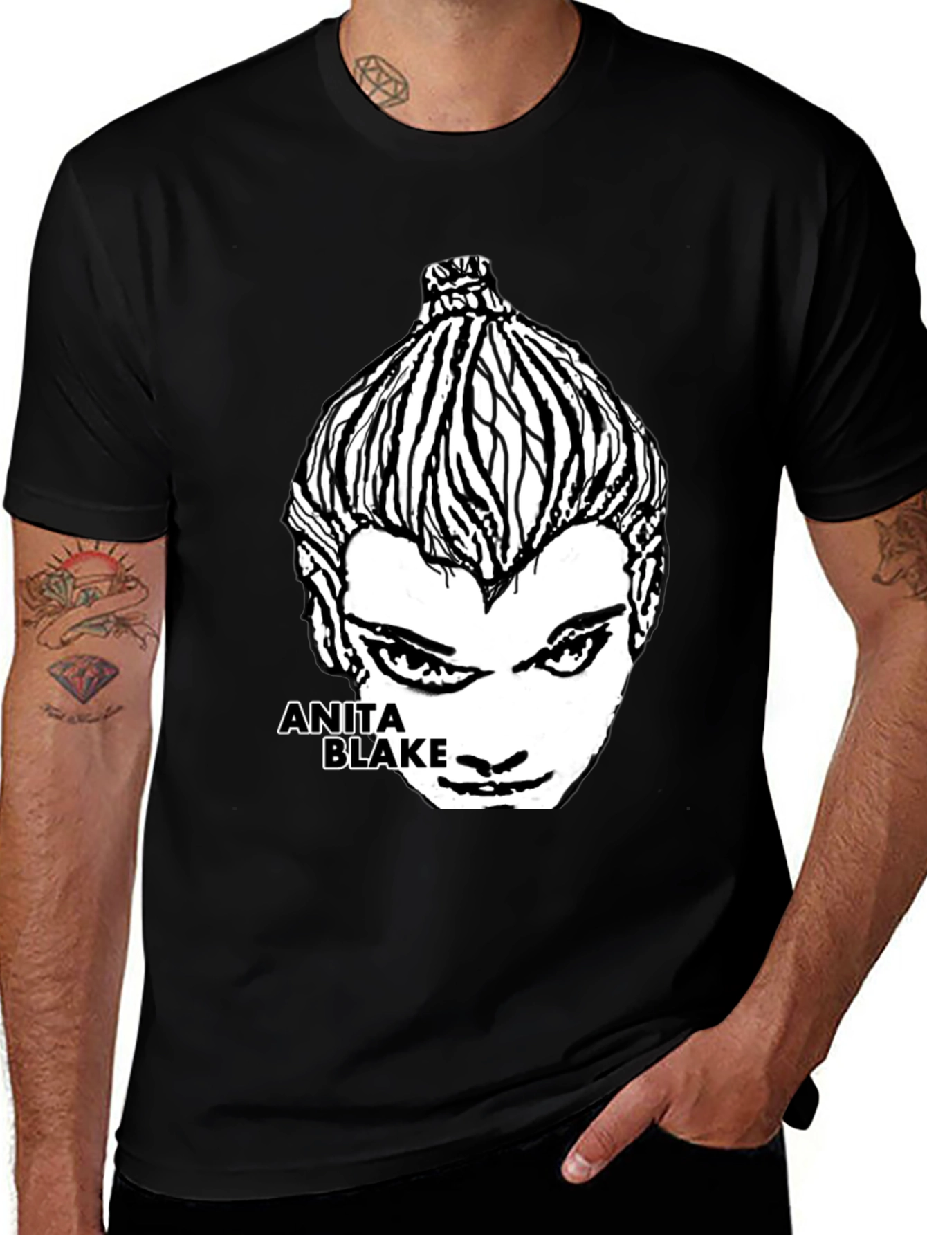 Anita Blake Graphic Novel T-Shirt - Black
