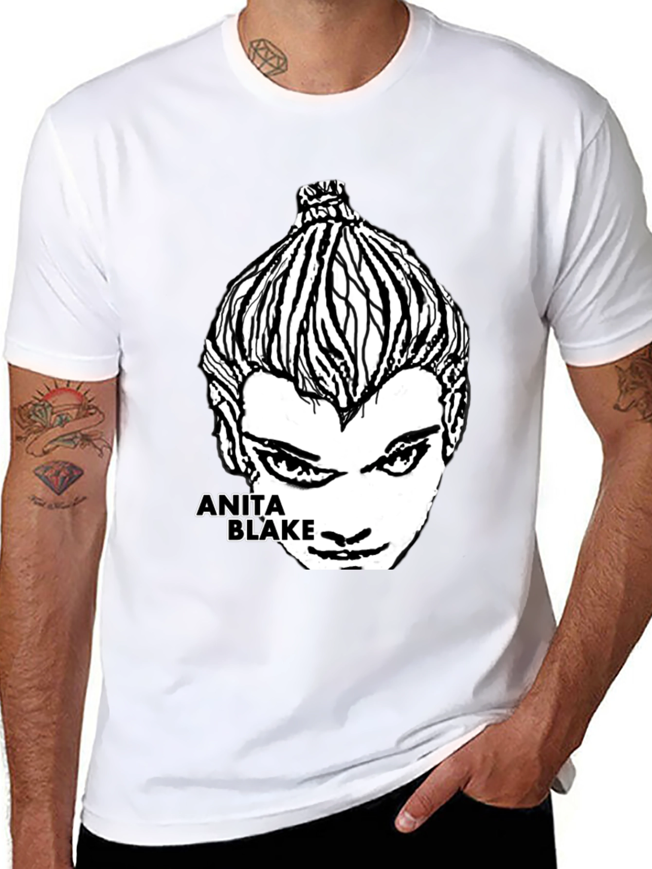 Anita Blake Graphic Novel T-Shirt - Black